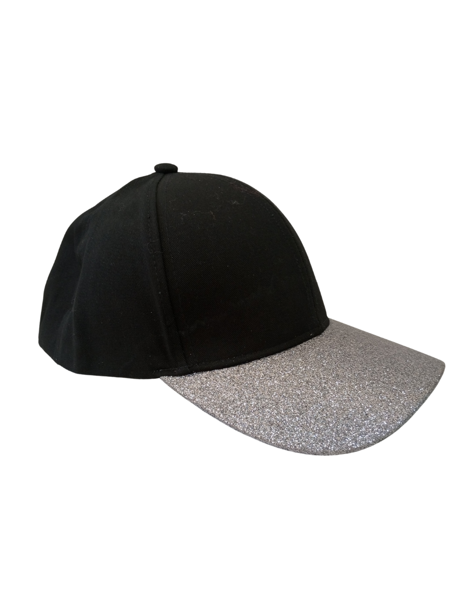 Γυναικείο καπέλο τζόκεϊ-ασημί
