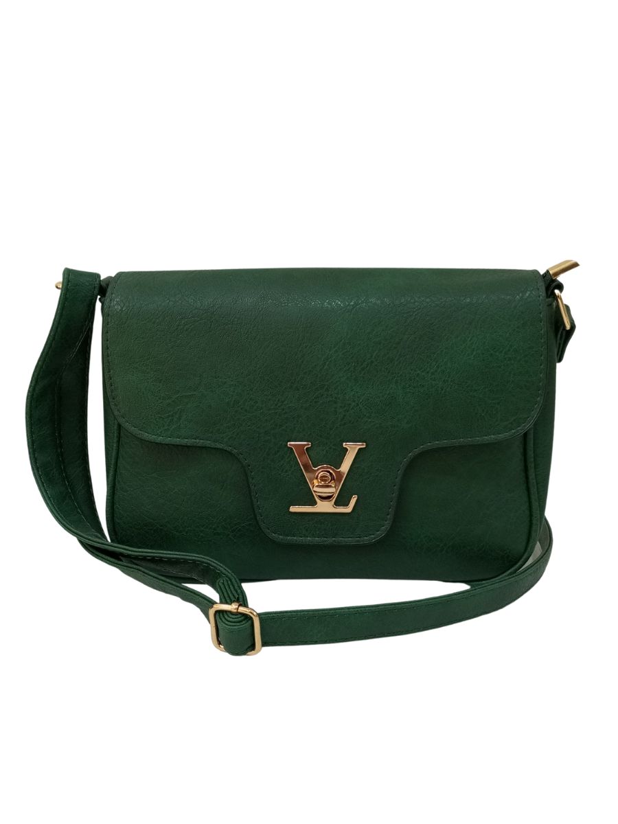 Γυναικεία τσάντα ώμου πράσινη
