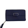 Γυναικείο πορτοφόλι θήκη κινητού μπλε