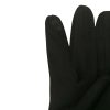 Γυναικεία γάντια μαύρα με γούνα