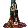 Μεταξωτή πασμίνα Frida Kahlo