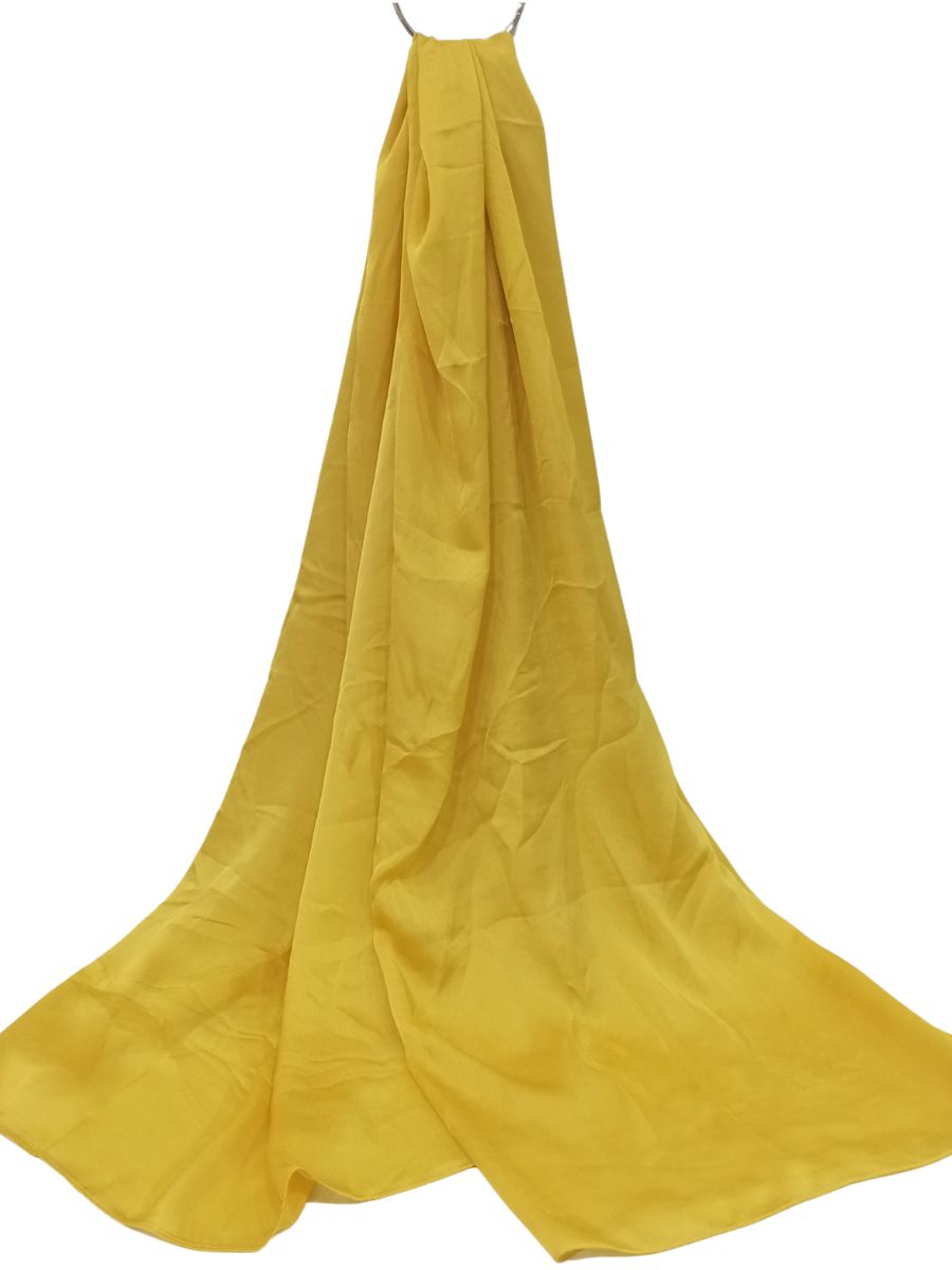 Γυναικείο φουλάρι μεταξωτό Yellow