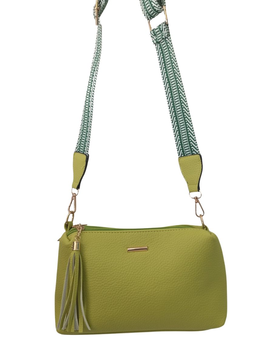 Γυναικεία τσάντα ώμου Fairy green